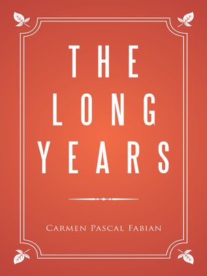cover image of The Long Years